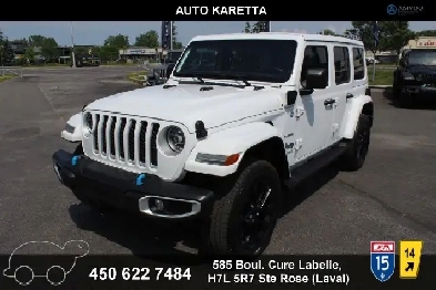2022 Jeep Wrangler 4xe Unlimited Sahara 4XE plug-in hybrid brown