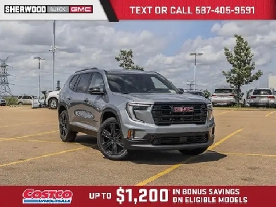 2026 GMC Acadia Elevation | Panoramic Sunroof | HD Surround