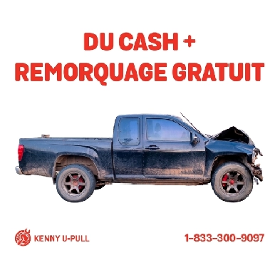 Voiture scrap à vendre à Laval – Remorquage gratuit !