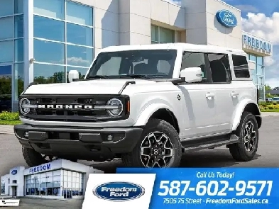 2026 Ford Bronco Outer Banks | 4X4 | G.O.A.T Modes | Rear Cam