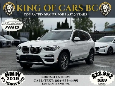 2019 BMW X3