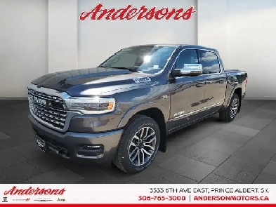 2026 Ram 1500 LIMITED 5.7L HEMI / Crew Cab / Heads-Up Display