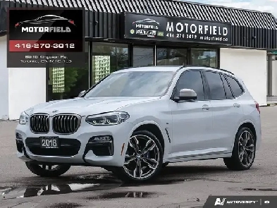 2018 BMW X3 M40i xDrive Pano Roof, 21 Wheel, Loaded