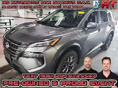 2025 Nissan Rogue S AWD - Backup Cam, Bluetooth, Blind Spot Moni