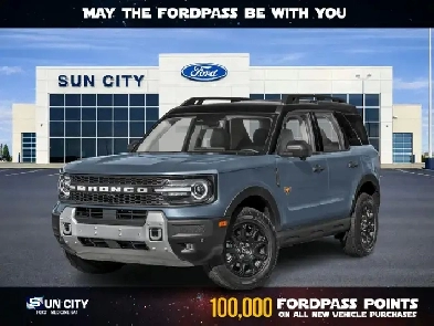 2026 Ford Bronco Sport Badlands 400A
