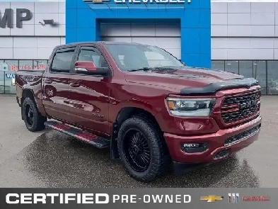 2022 Ram 1500 Sport | 4X4 | Remote Start | Heated Seats | Hitch