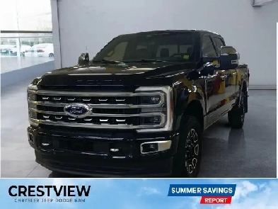 2024 Ford Super Duty F-350 SRW Platinum  Available Until