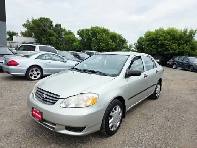 2003 Toyota Corolla CE Manual Mechanically sound Fuel Efficient