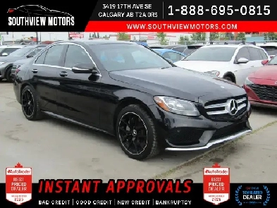 2015 Mercedes-Benz C-Class 4dr Sdn C 300 4MATIC|B.Camera|Pano ro