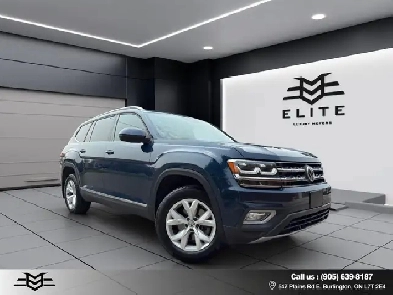 2018 Volkswagen Atlas 3.6L HIGHLINE PKG - Navigation System - Bl