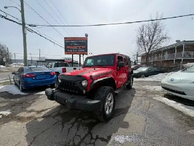 Jeep Wrangler 2015 4x4 $13,995. Rusty 450-820-0550