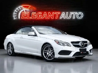 2017 Mercedes-Benz E-Class 400|CABRIOLET|CLEAN CARFAX|AMG|SPORT|