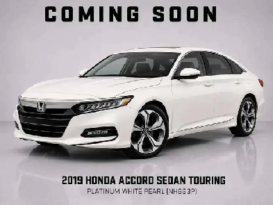 2019 Honda Accord Touring - HUD | Cooled Seat | Heated Rear Seat