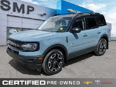2022 Ford Bronco Sport Outer Banks | 4X4 | Leather | Tech Pkg