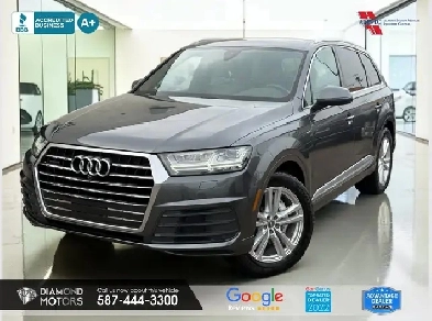 2017 Audi Q7 Progressiv S-Line AWD - Final Clearance Price 