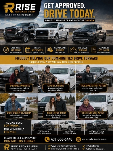 Get Approved. Drive Today. — Vehicles Available Across Canada