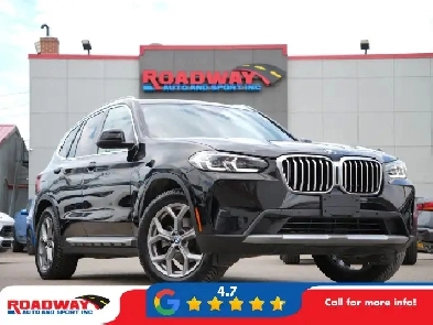 2024 BMW X3 xDrive30i Heated Seats | Apple CarPlay | Pana Roo...