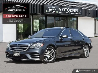 2020 Mercedes-Benz S-Class S 560 4MATIC AMG PKG LWB Prem Seat P