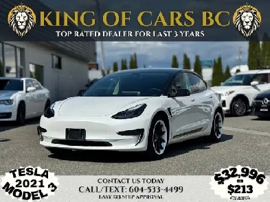 2021 TESLA MODEL 3