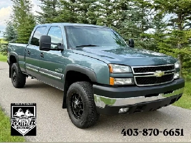 2007 Chevrolet Silverado LT 2500HD 4x4 LBZ Diesel 147KM, CLEAN