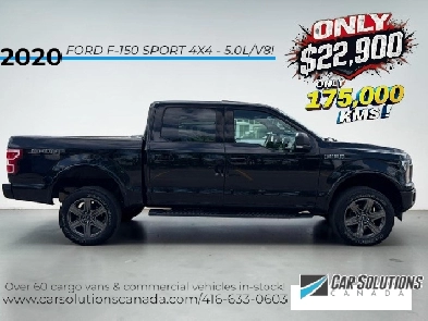 2020 FORD F-150 SPORT 4X4 SUPER CREW SPORT SUPER CREW