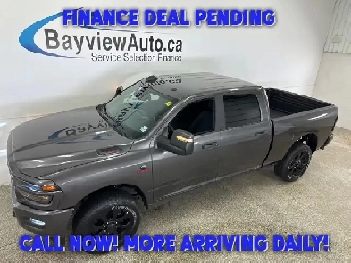 2026 RAM 3500 Big Horn - CREW/CUMMINS/4WD/LONG SCREEN/500KM!