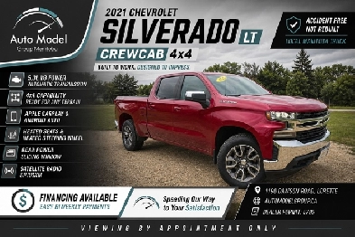 2021 Chevrolet Silverado 1500 LT CREW /ACCIDENT FREE/82 KM - ONL
