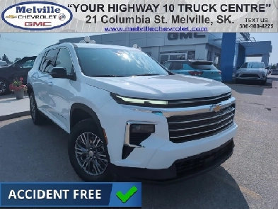 2025 Chevrolet Traverse LT CERTIFIED-ACCIDENT FREE