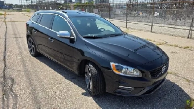 2015 Volvo V60 T6 R-Design- Polestar Tuned-Low Kms- CERTFIED