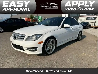 2014 Mercedes-Benz C-Class AWDBack CamSunroofLeather Seat