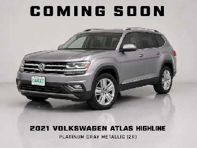 2021 Volkswagen Atlas Highline - Heated Captain Seats | Cooled S