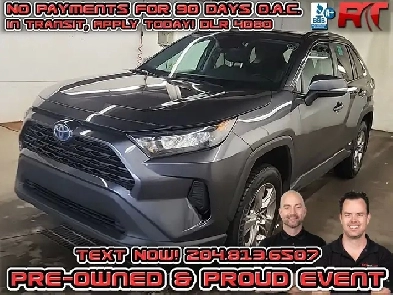 2023 Toyota RAV4 Hybrid LE AWD - Apple CarPlay / Android Auto, X
