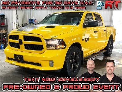 2019 Ram 1500 Classic Express 4X4 - Backup Cam, Bluetooth