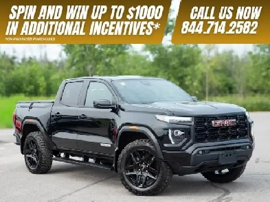 2025 GMC Canyon Elevation- Rear All-Terrain Tires | Steering
