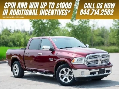 2017 Ram 1500 Laramie - Multi-Zone A/C | Power Seats
