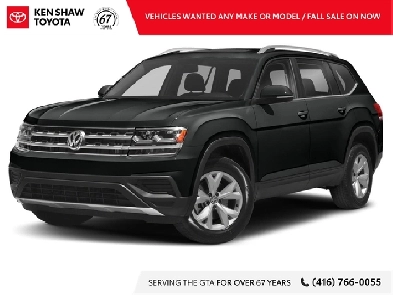 2019 Volkswagen Atlas 3.6 FSI Execline NAVIGATION / LEAHTER /...