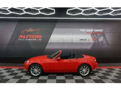 2006 Mazda MX-5 GT CONVERTIBLE - MANUEL - SIÈGES CUIR - AUDIO BO
