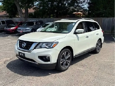 2017 NISSAN PATHFINDER PLATINUM 4WD | CLEAN CARFAX | 7 PSGR | TO