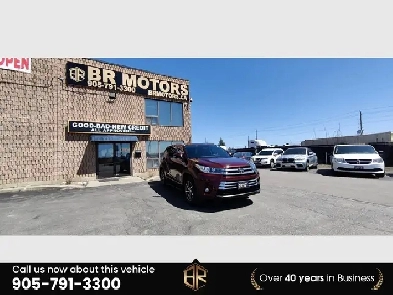 2017 Toyota Highlander XLE | Leather | Sun Roof | No Accidents R