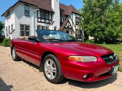 1997 Sebring JXi Virtually like new condition. $360 to insure fo
