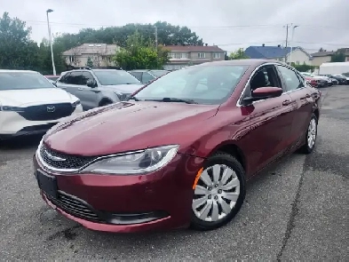 2015 Chrysler 200 BAS KM GARANTIE 1 ANS