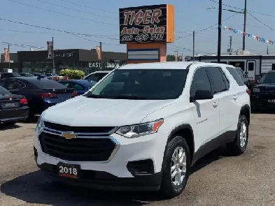 2018 Chevrolet Traverse LS, ALLOYS, CAM, ONLY 116KMS, 7 PASSENGE