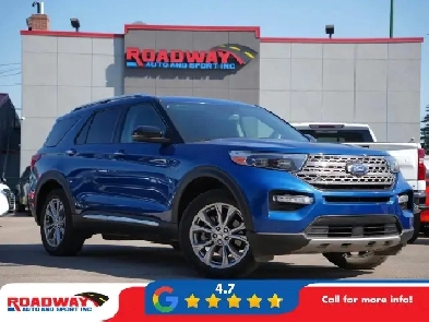 2023 Ford Explorer Limited 6 Passenger | Heated   Cooled Seat...