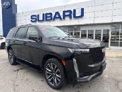 2023 Cadillac Escalade Sport Sport, Adaptive Cruise, Loaded!