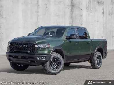 2026 Ram 1500 Rebel 4x4 Crew Hemi Nav Heated/Vented Leather