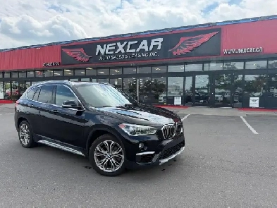 2019 BMW X1 XDRIVE-AWD SPORT PKG LEATHER PANO/ROOF NAVI CAMERA