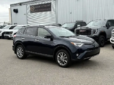 2018 Toyota RAV4 Hybrid Limited AWD/SUNROOF/NAVIGATION/BACKUP CA