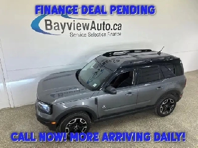 2024 Ford Bronco Sport Outer Banks - 4WD/36KM/SADDLE LEATHER/TEC