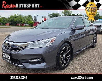 CERTIFIED 2017 HONDA ACCORD TOURING - 96K - EXTRA CLEAN - YORTON