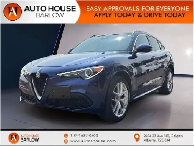 2021 Alfa Romeo Stelvio Ti Q4 LEATHER SEATS BACKUP CAMERA PANO R